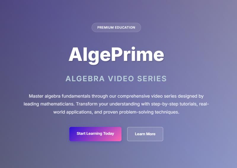 Algebra Remains Essential in 2026 with AlgePrime”s Innovative Approach