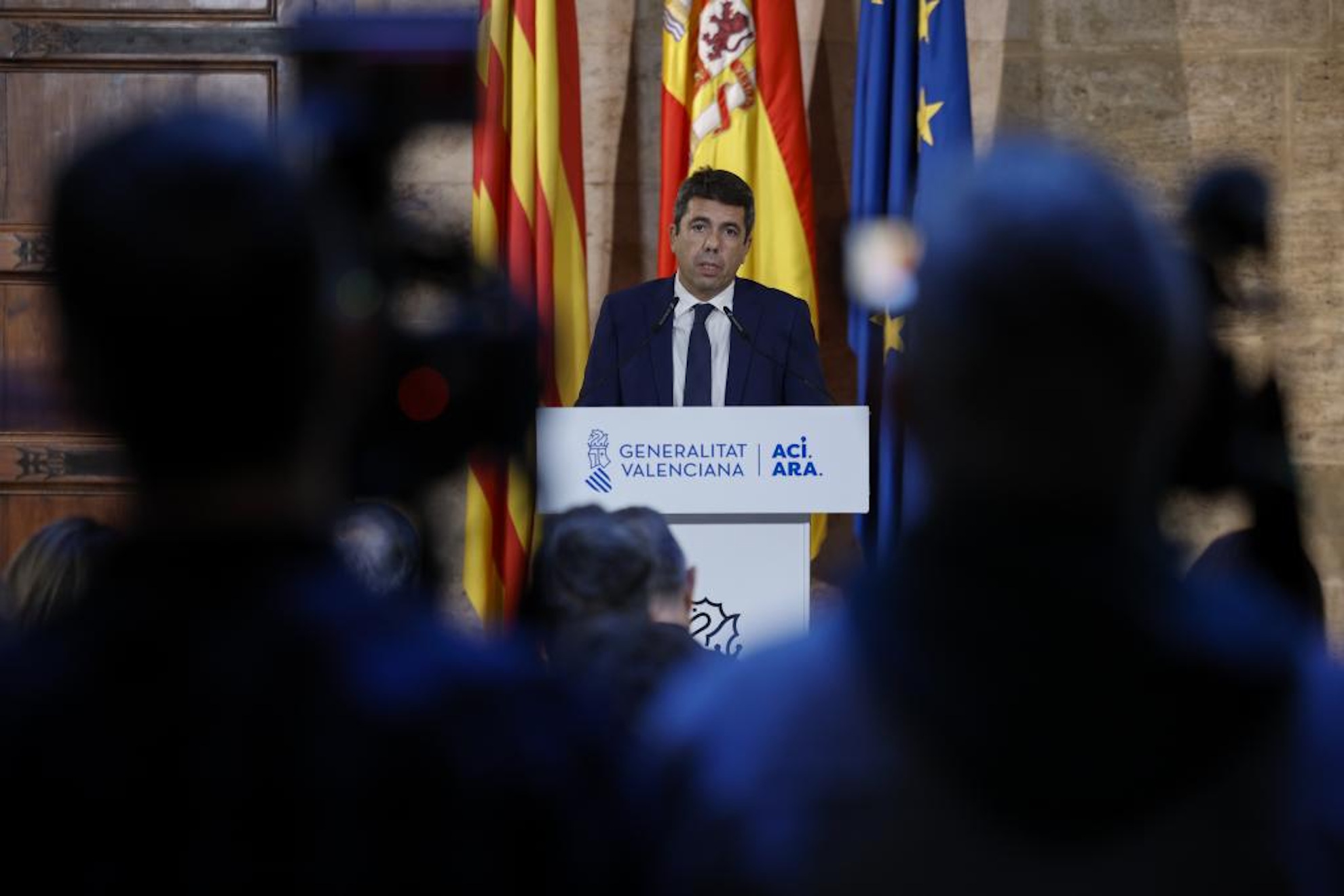 Carlos Mazon to Step Down as President, Takes Short Break for Health Reasons