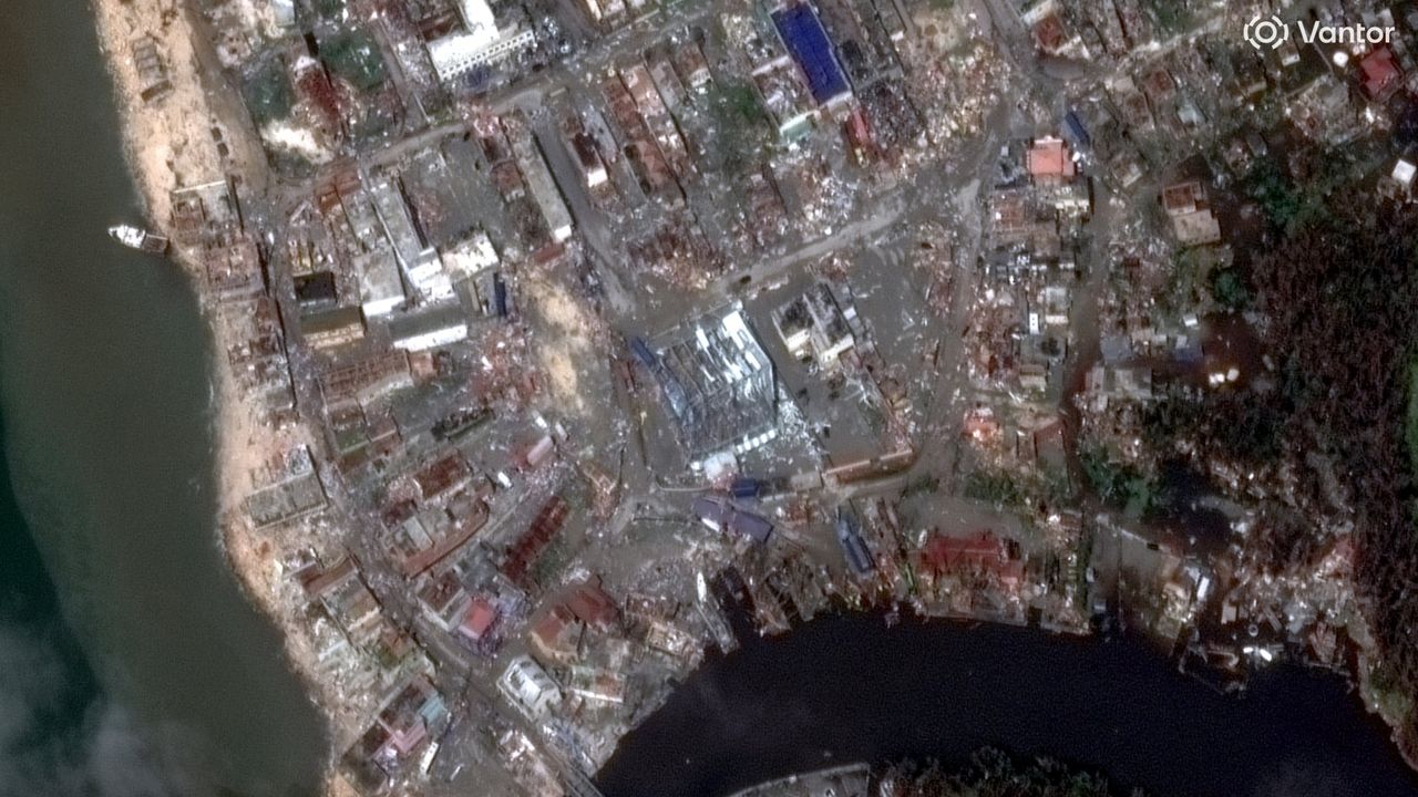 Satellite Images Reveal Severe Damage in Jamaica from Hurricane Melissa