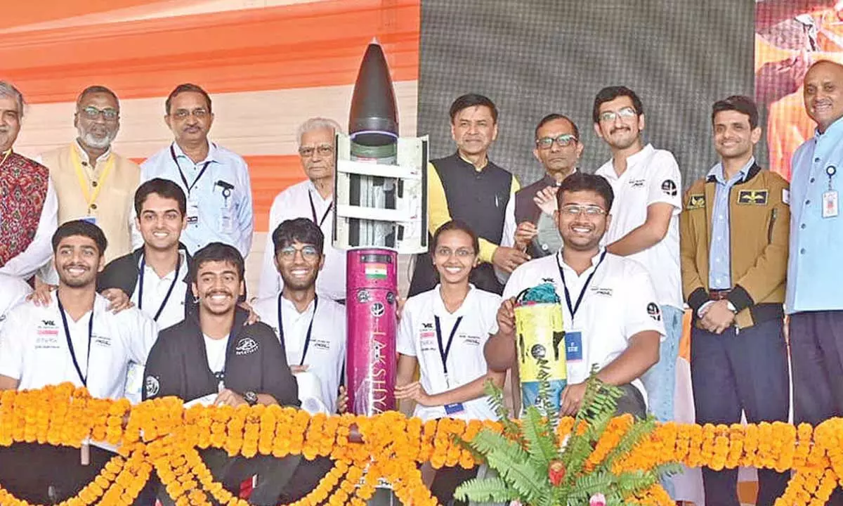 Students Showcase Innovation at National Model Rocketry and CANSAT Competition